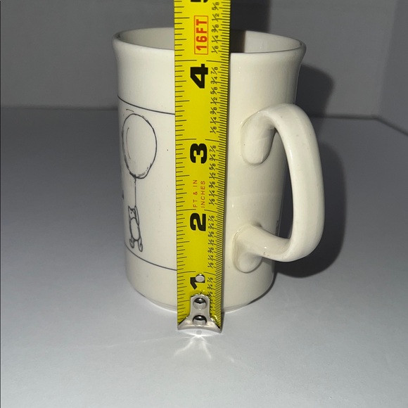 Disney Cream Mug with Winnie the Pooh and Balloon Sketch - Picture 5 of 7